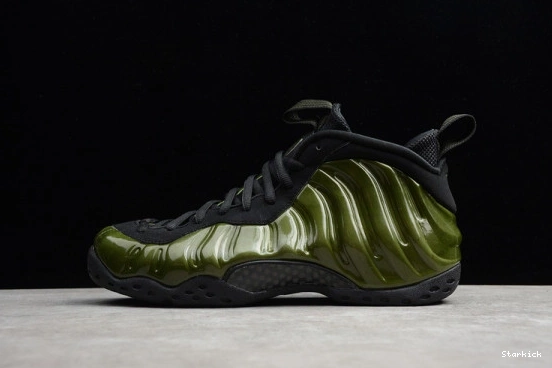 Nike Green Black Air One Legion Men Foamposite 314996-301 1023